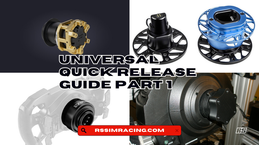 The Ultimate Guide to Universal Sim Racing Wheel Base Quick Releases Part - 1
