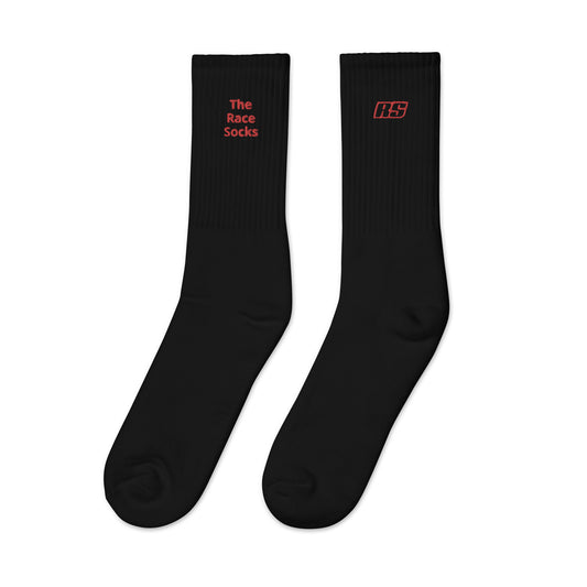 RS 'The Race Socks' Embroidered Socks